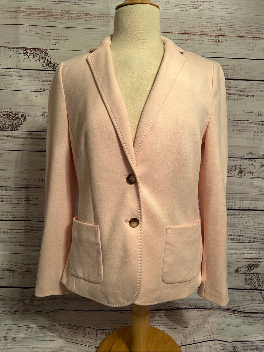 Women’s Talbots Aberdeen Blush Pink Tailored Blazer Jacket